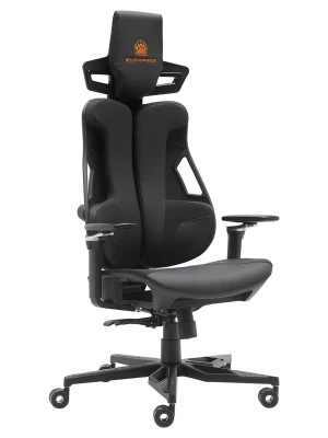 Геймерское кресло Everprof Serval X EP Serval X PU Black черная экокожа