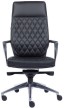 Кресло для руководителя Everprof Roma кожа EP-752 Leather Black - 2