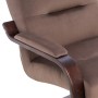 Кресло Leset Оскар Mebelimpex Орех текстура V23 молочный шоколад - 00006761 - 5