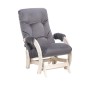 Кресло-качалка Модель 68 (Leset Футура) Дуб беленый, ткань V 32 Mebelimpex Дуб беленый V32 серый - 00012235