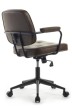 Кресло для персонала Riva Design Chair CHESTER W-221 коричневая экокожа - 3