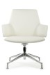 Конференц-кресло Riva Design Chair Spell-ST С1719 белая кожа - 1
