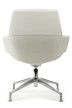 Конференц-кресло Riva Design Chair Spell-ST С1719 белая кожа - 4