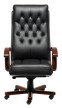 Кресло для руководителя Classic chairs Кембридж Meof-A-Cambridge-2 черная кожа - 1