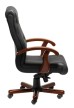 Кресло для персонала Classic chairs Кембридж LB Meof-B-Cambridge-2 черная кожа - 2