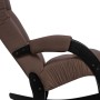 Кресло-качалка Модель 67 Венге, ткань V 23 Mebelimpex Венге V23 молочный шоколад - 00011409 - 4