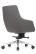 Кресло для персонала Riva Design Soul M B1908 серая кожа - 3