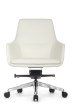 Кресло для персонала Riva Design Soul M B1908 белая кожа - 1