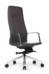 Кресло для руководителя Riva Design Plaza FK004-A13 серая кожа