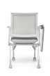 Конференц-кресло Riva Design Chair Moby D2002T серая ткань с пюпитром - 4
