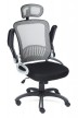 Кресло для персонала TetChair Mesh-2 ткань черно-серая - 1