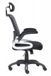 Кресло для персонала TetChair Mesh-2 ткань черно-серая - 2