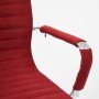 Кресло для руководителя TetChair URBAN бордовый флок - 4