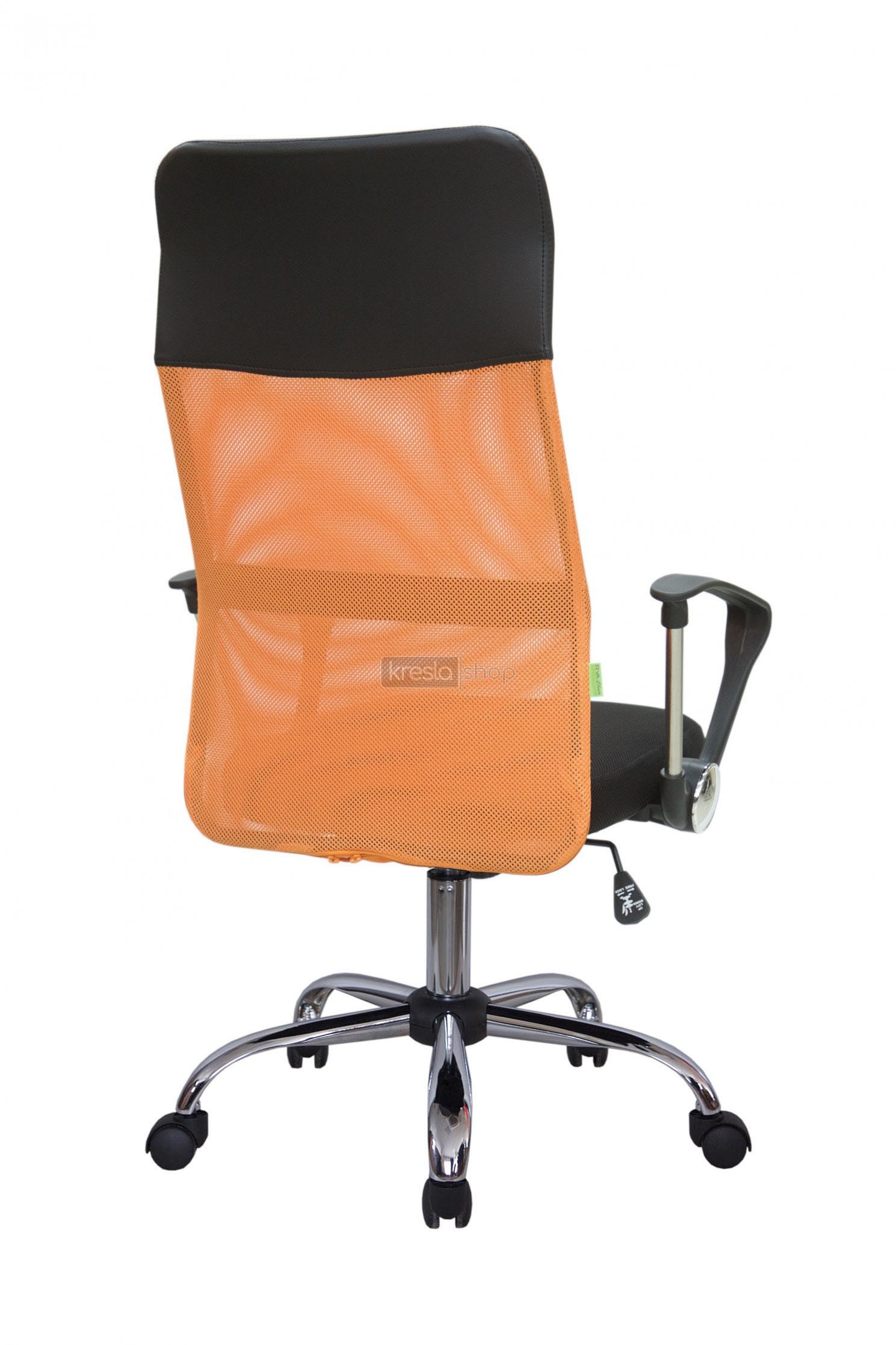 Кресло для персонала Riva Chair RCH 8074+Оранжевая сетка