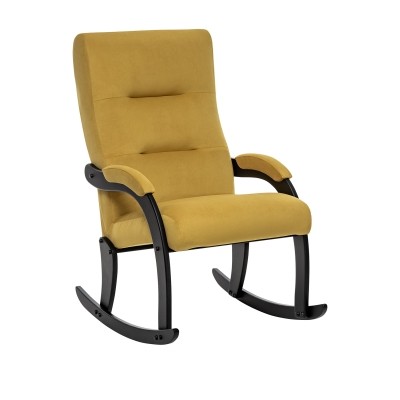 Кресло-качалка Leset Дэми Mebelimpex Венге V28 желтый - 00010377